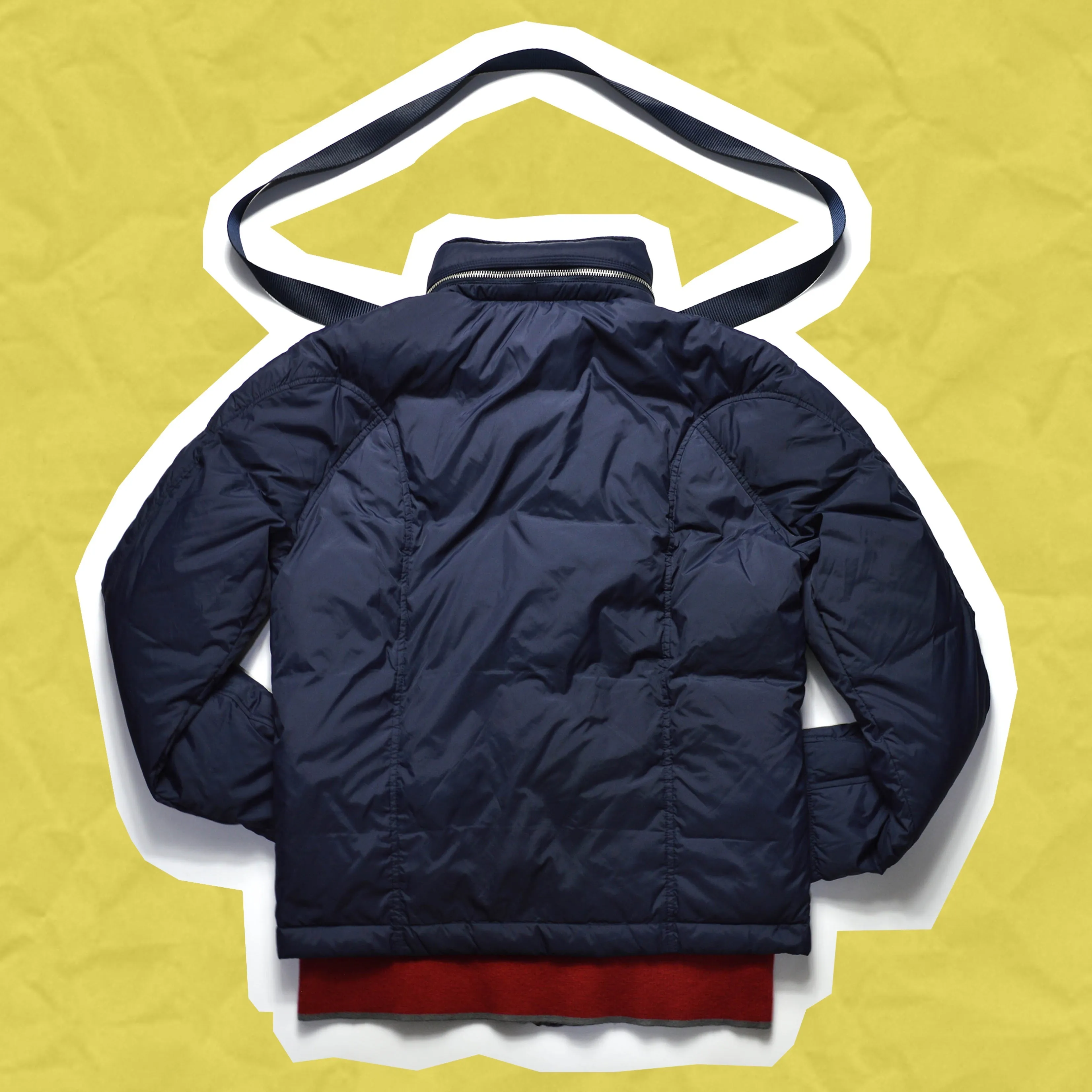 - Convertible Sling Over Puffer Jacket (~M~)