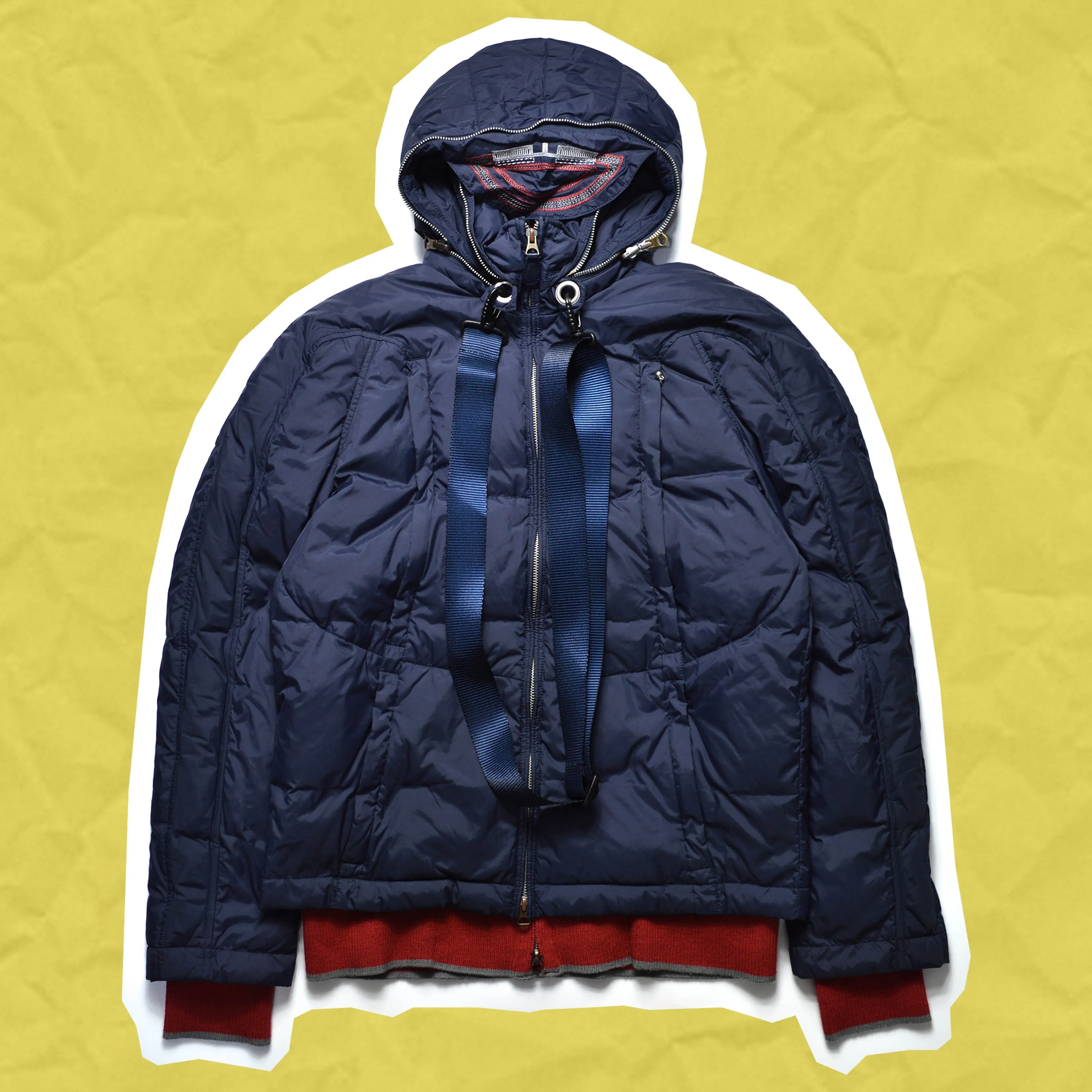- Convertible Sling Over Puffer Jacket (~M~)