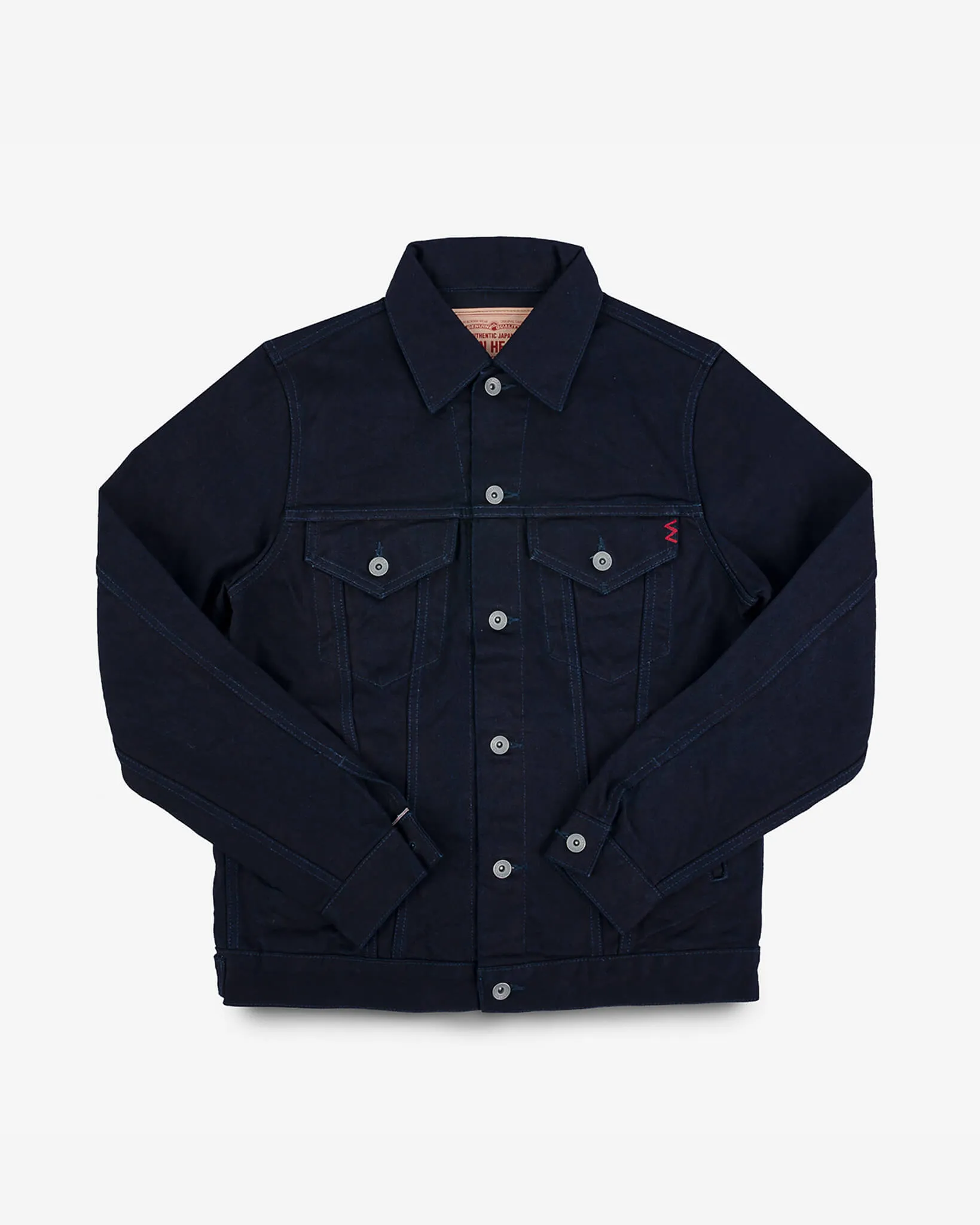 14oz Selvedge Denim Modified Type III Jacket -  Indigo/Black