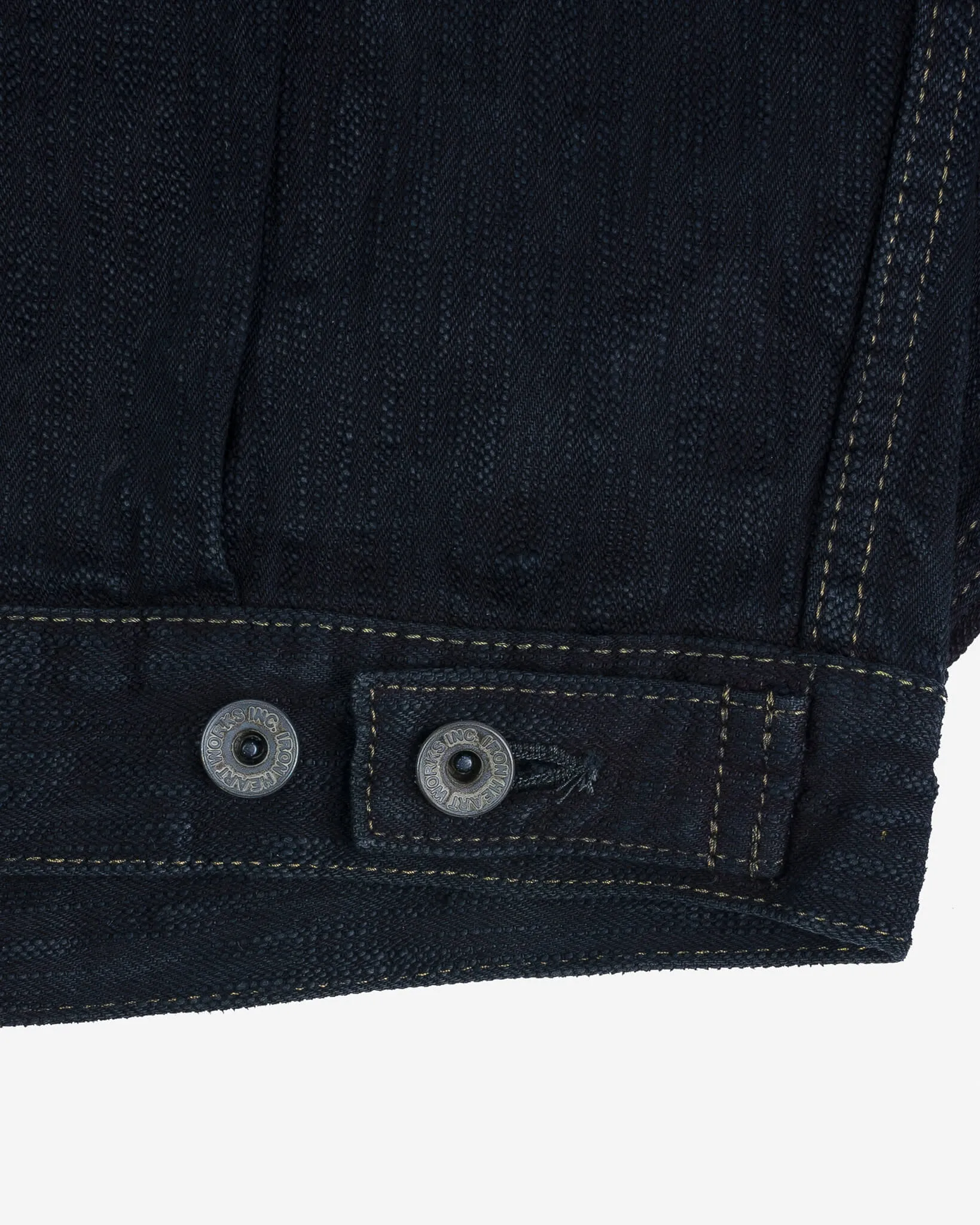 16oz Slubby Selvedge Denim Type II Jacket - Indigo Overdyed Black