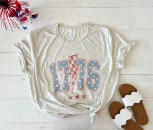 1776 Lighting Bolt USA T-Shirt