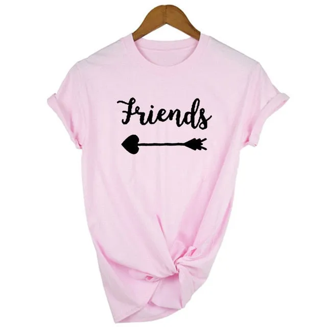1pcs Best Friends Arrow T Shirt