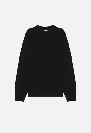 900 LS Mock Tee / Black