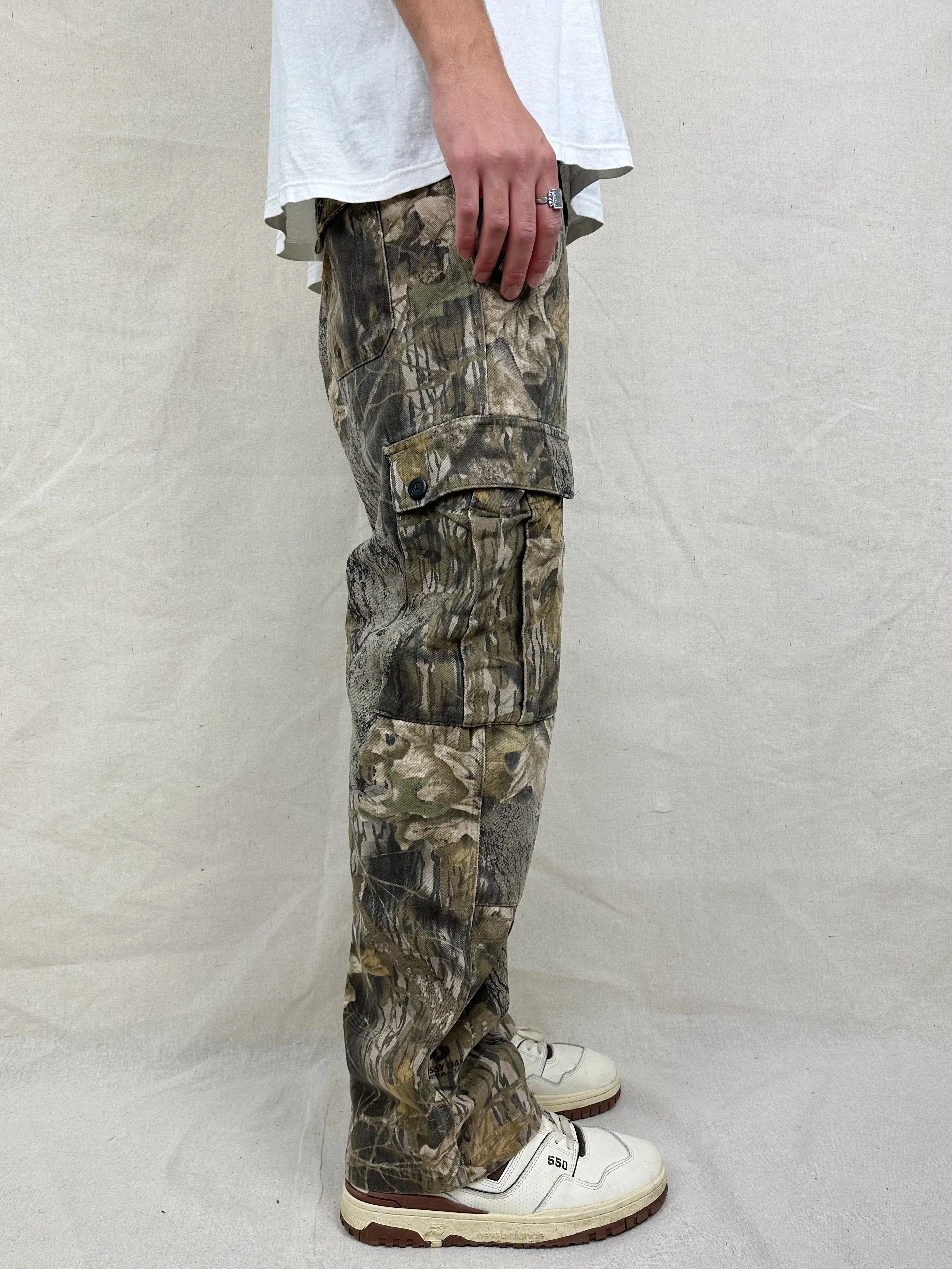 90's Columbia Realtree Camo Vintage Cargo Pants Size 34x31