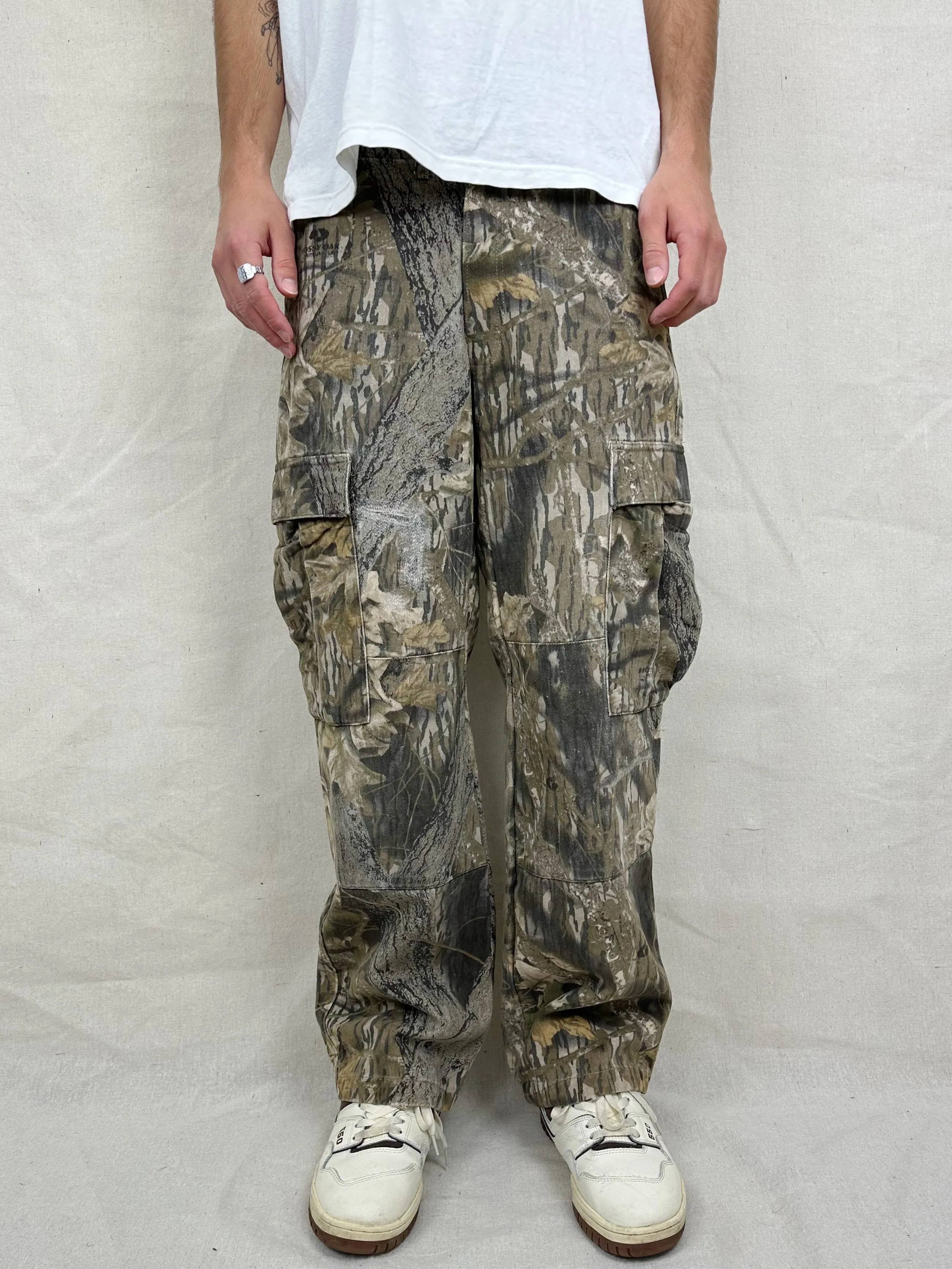 90's Columbia Realtree Camo Vintage Cargo Pants Size 34x31