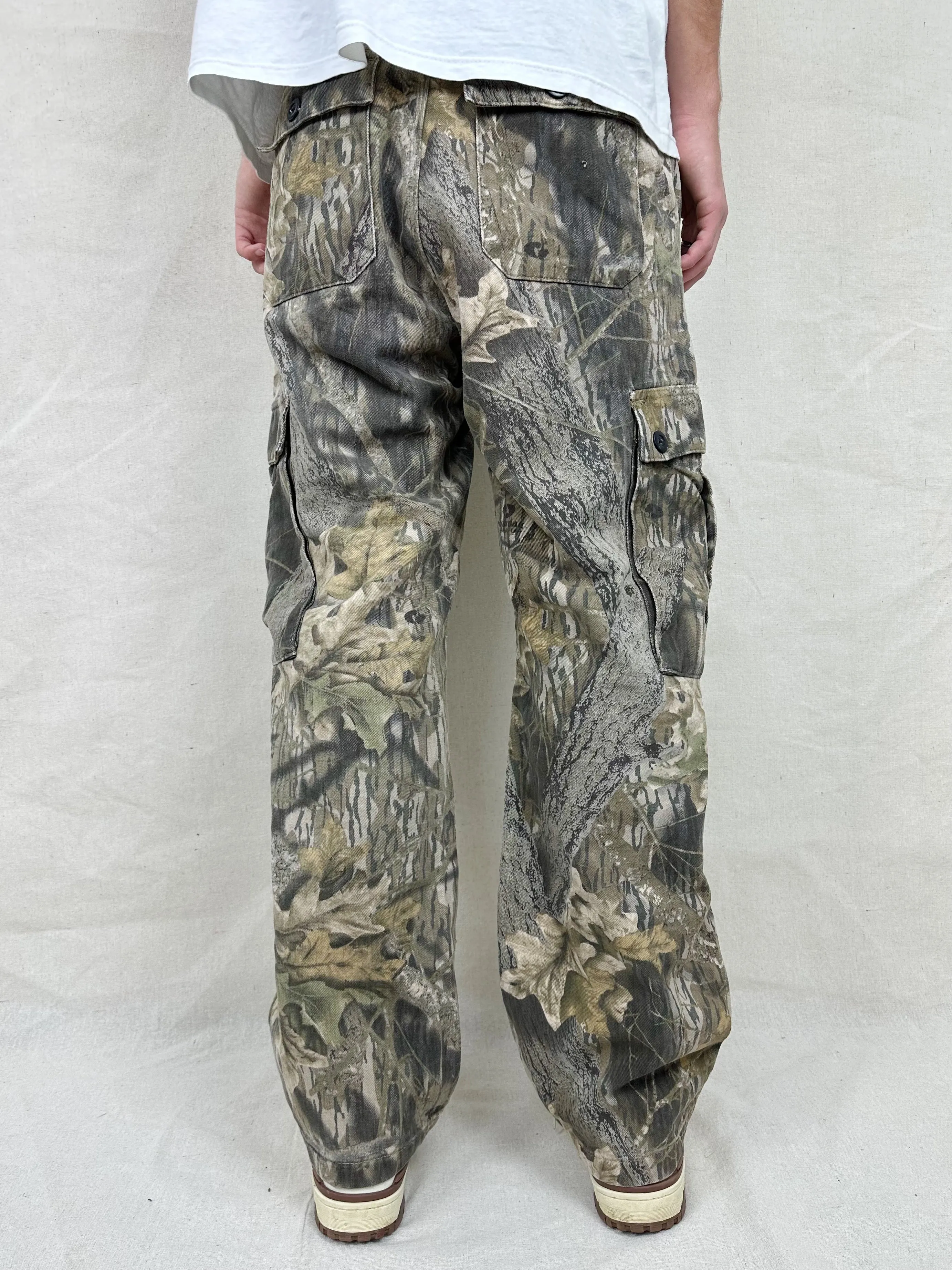 90's Columbia Realtree Camo Vintage Cargo Pants Size 34x31