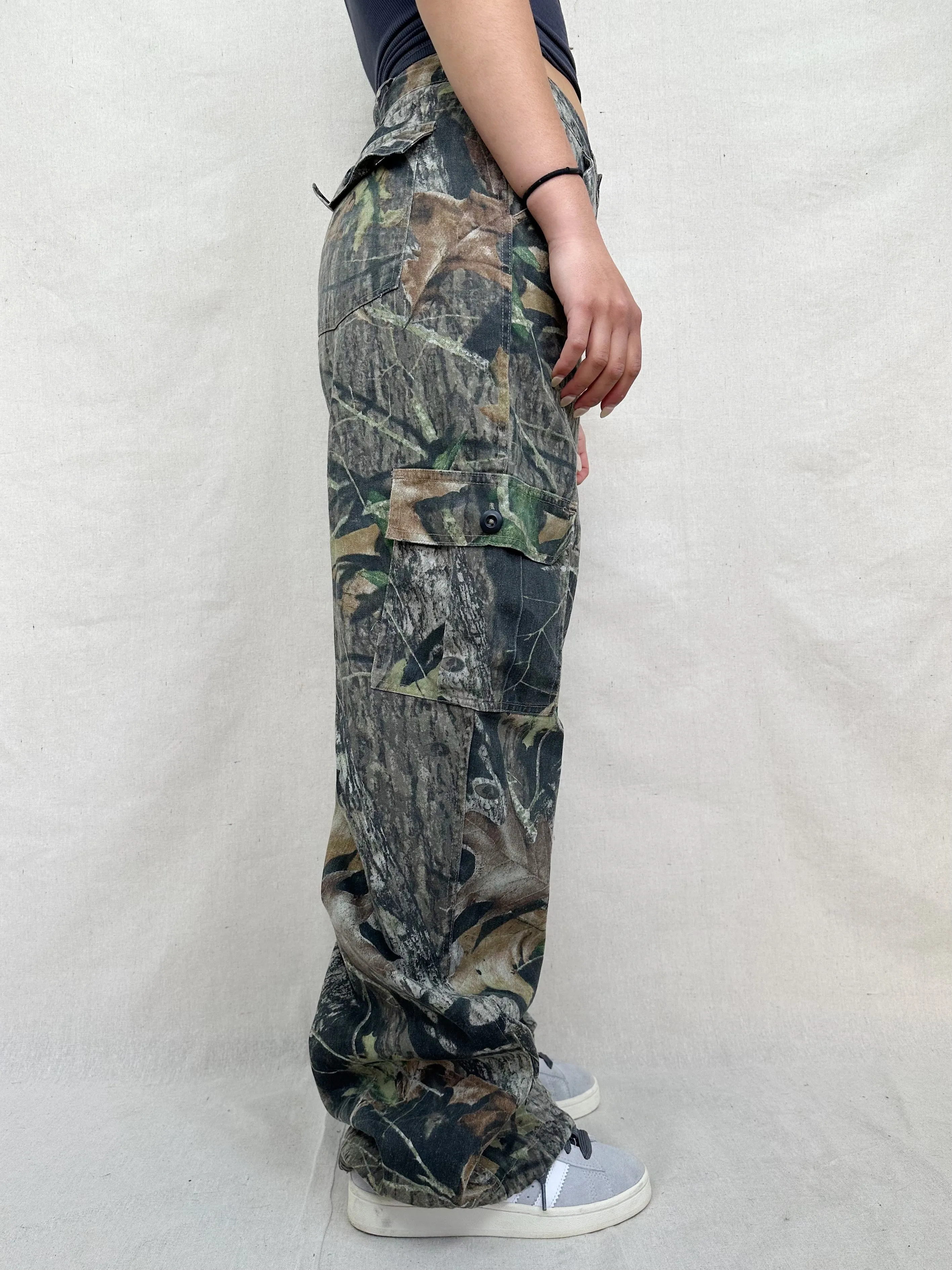 90's Realtree Camo Vintage Cargo Pants Size 30x33