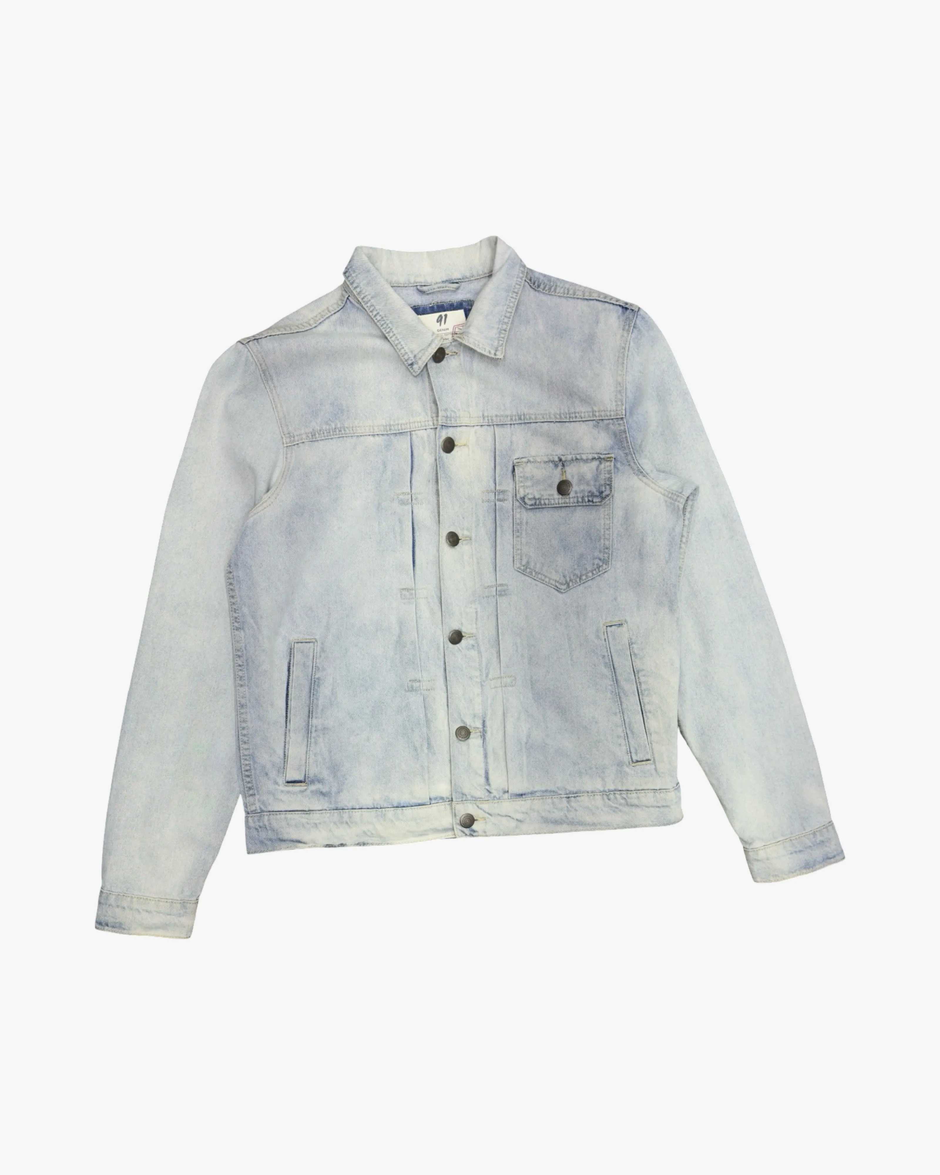 91 denim trucker medium
