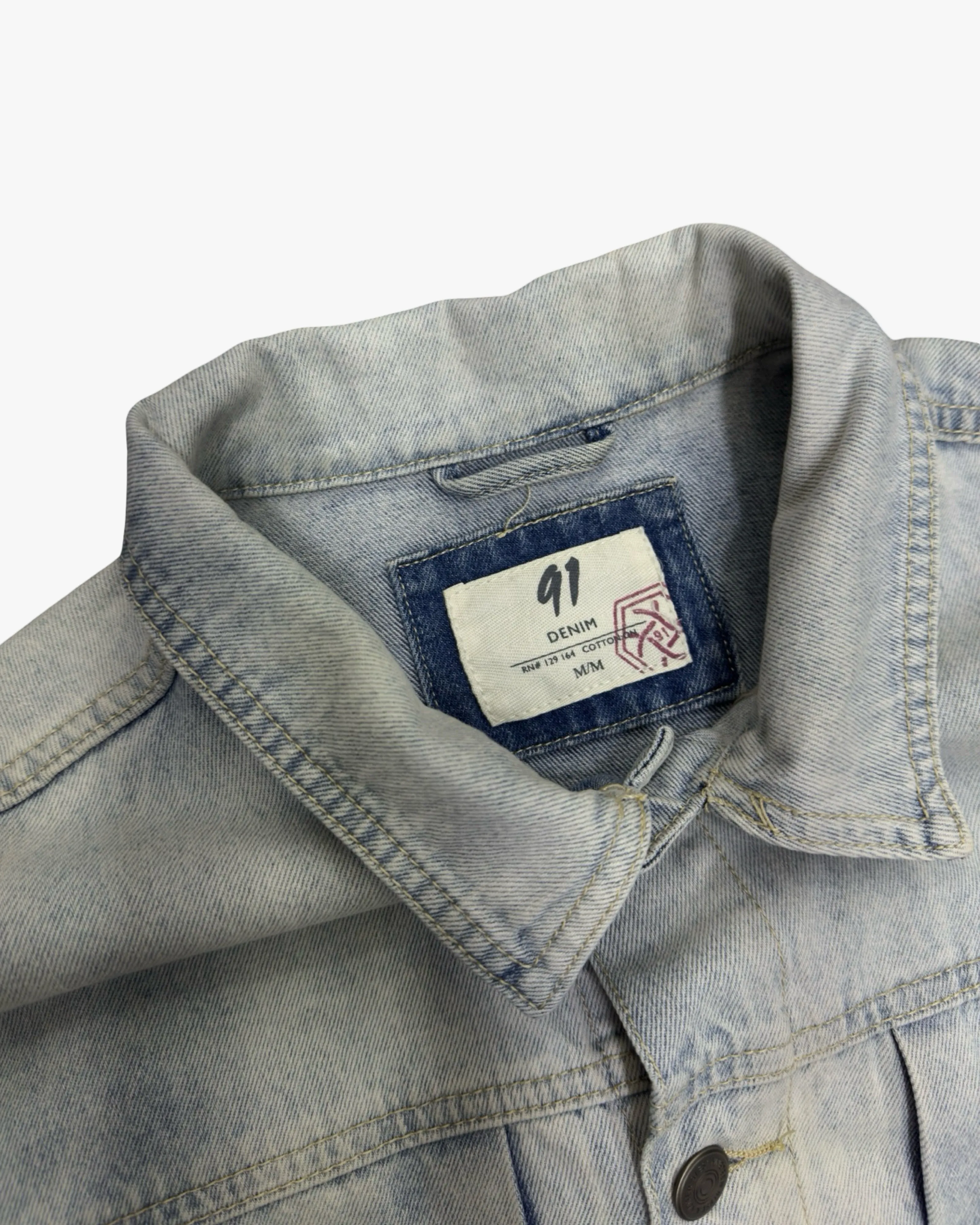 91 denim trucker medium