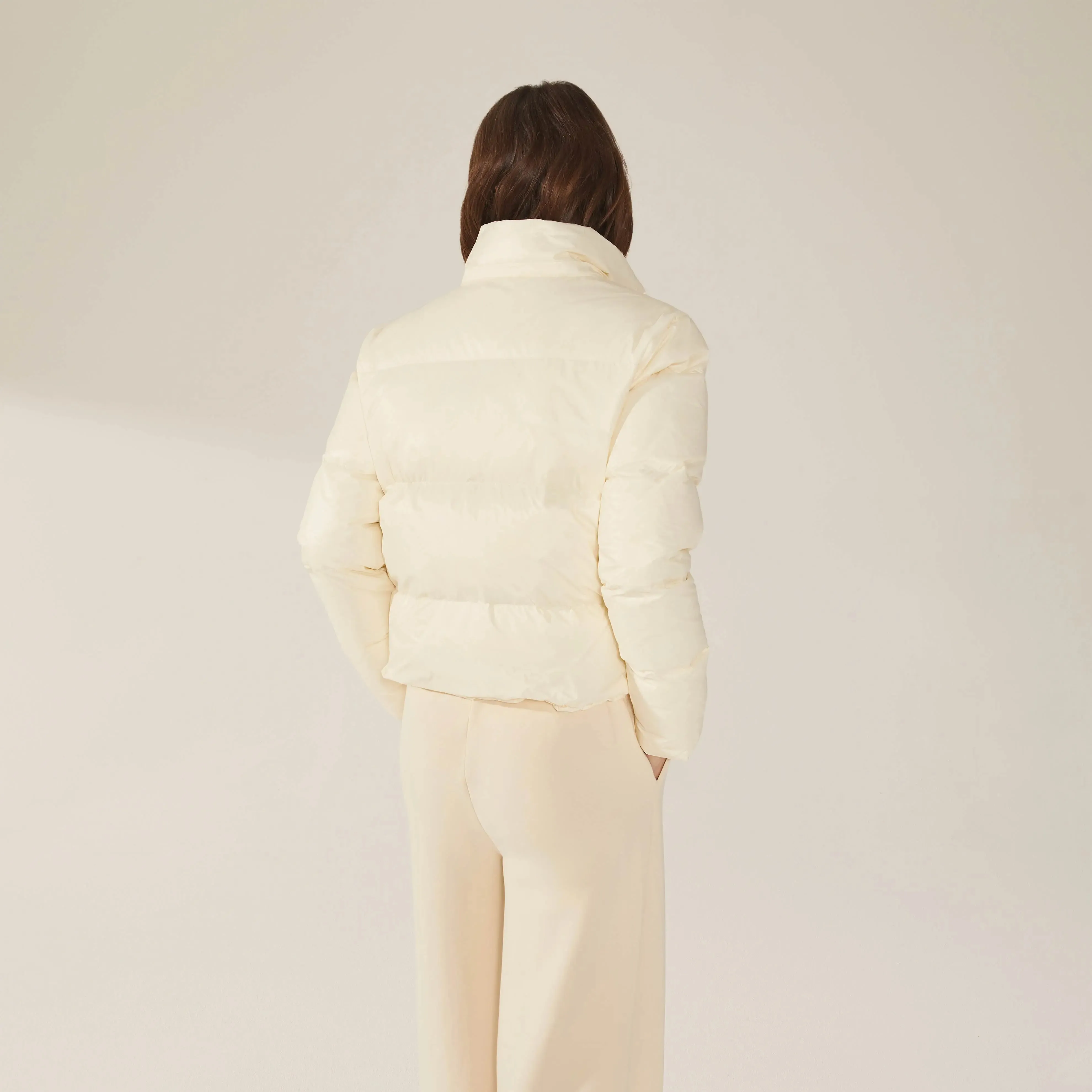 Adeline Hooded Down Puffer Jacket by Italic