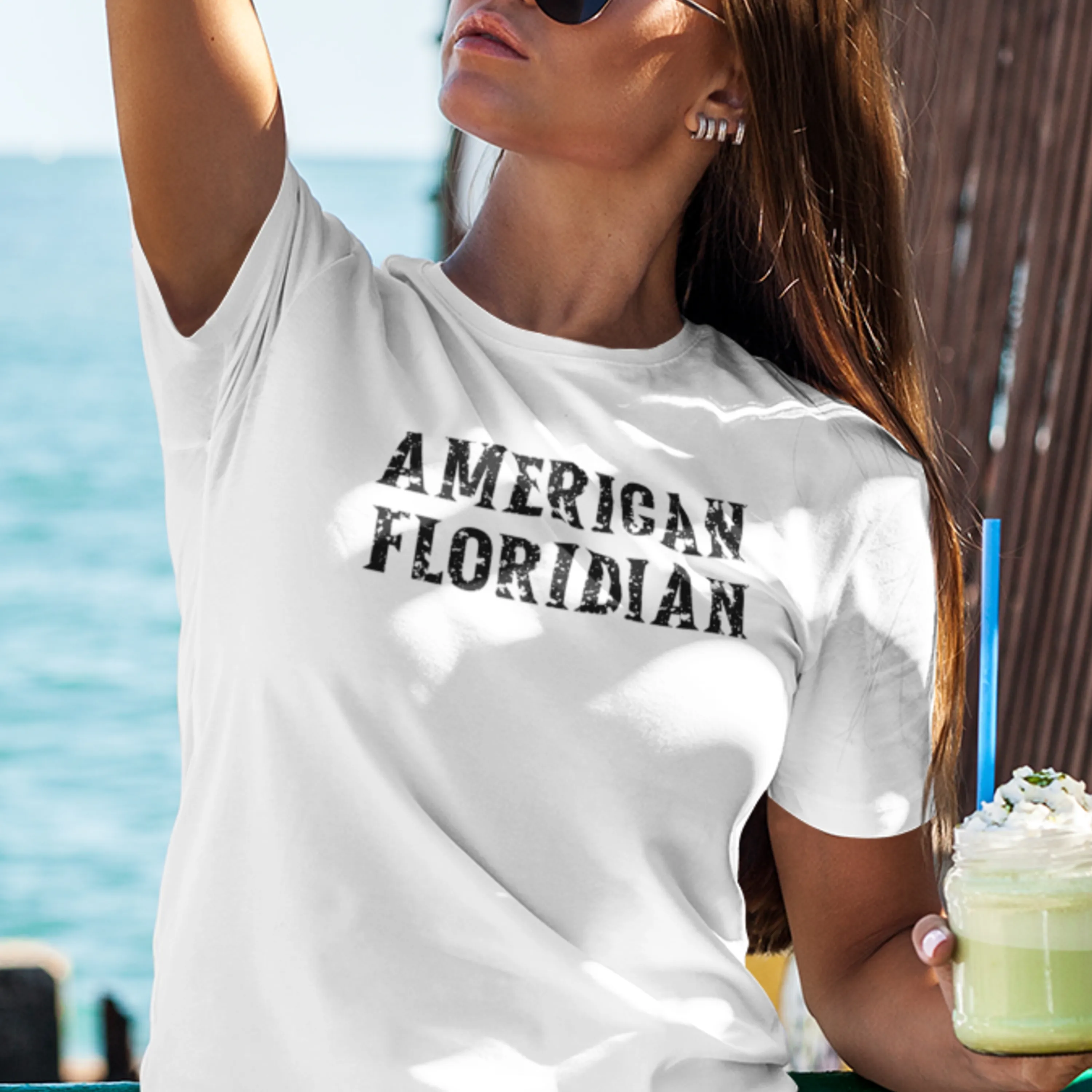American Floridian Unisex T-shirt | Florida Pride | Patriotic T-shirt