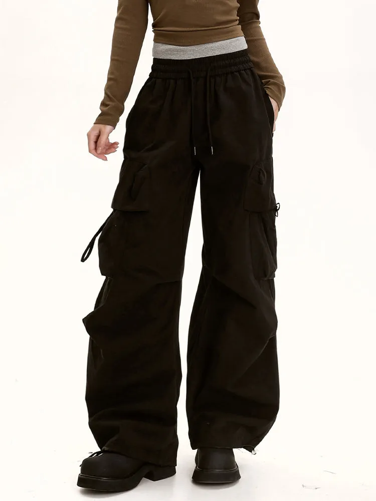 American Street Drawstring Cargo Pants