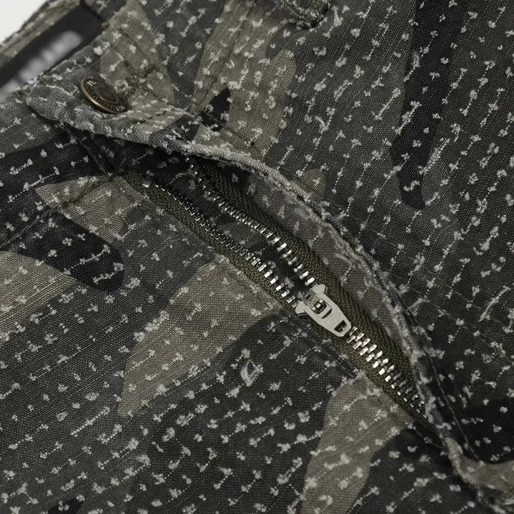 American Style Scrub Tooling Camouflage Pants Men's Trendy Heavy Industry Wear Old Loose Casual Straight Pants Mountain Style Outdoor