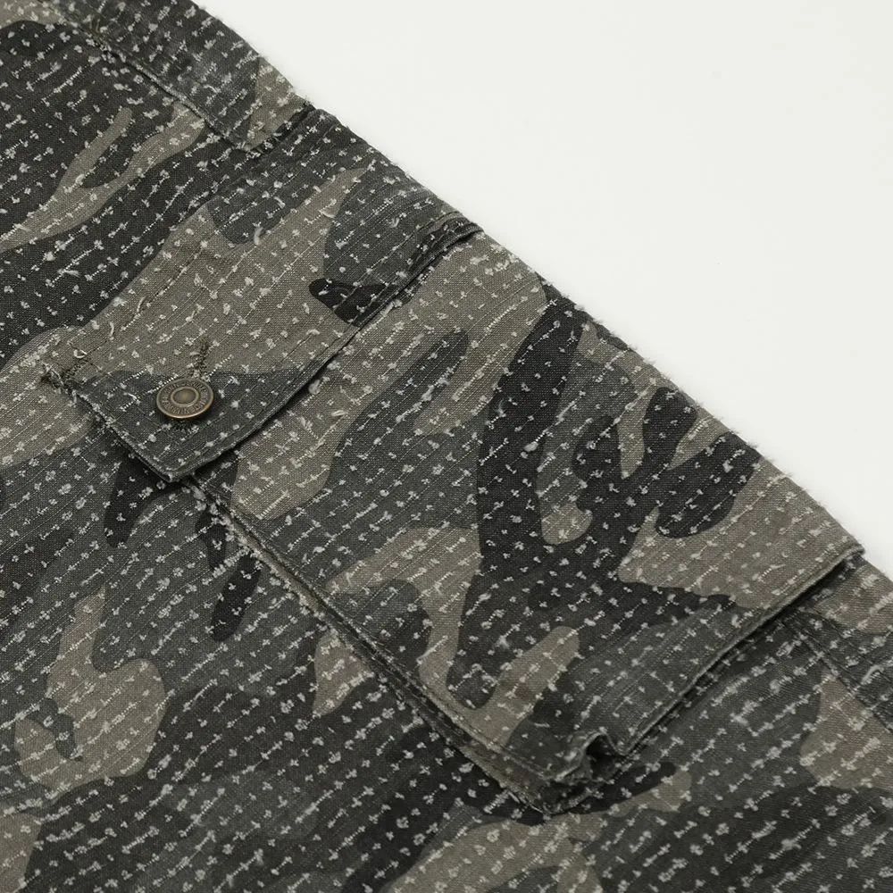 American Style Scrub Tooling Camouflage Pants Men's Trendy Heavy Industry Wear Old Loose Casual Straight Pants Mountain Style Outdoor