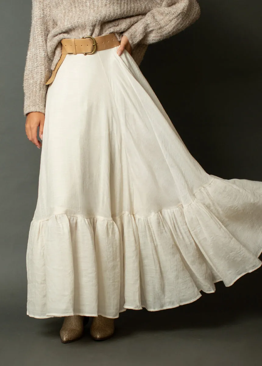 Annah Skirt in Cream