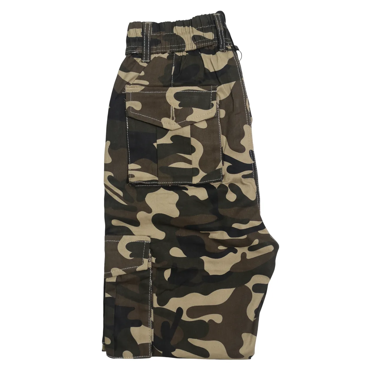 Army Camo Cargo Pants 6 Pocket