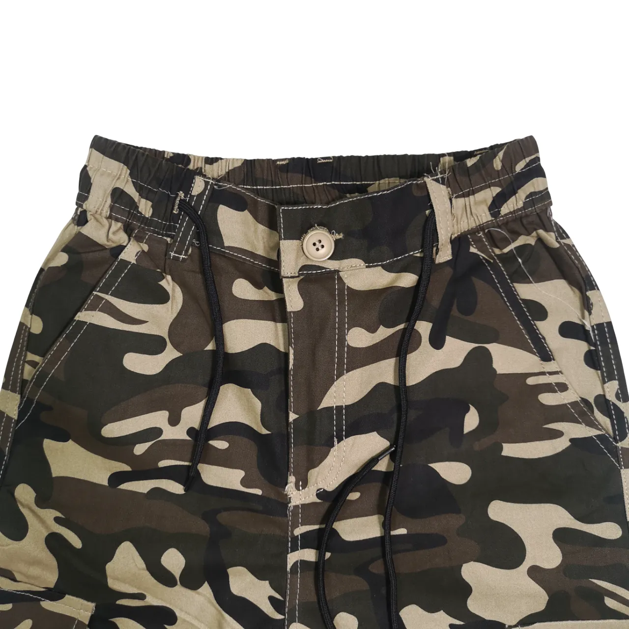 Army Camo Cargo Pants 6 Pocket
