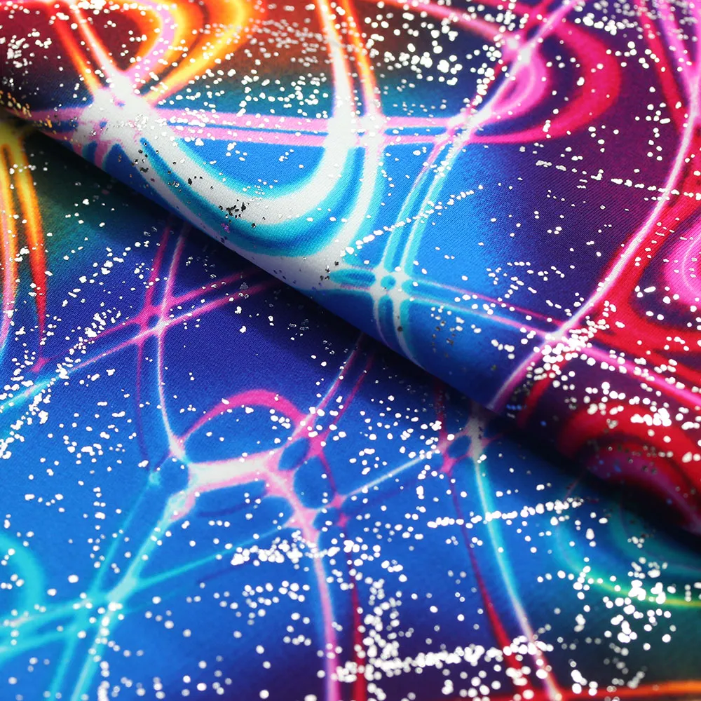 Atomic Circle / Printed Nylon Spandex