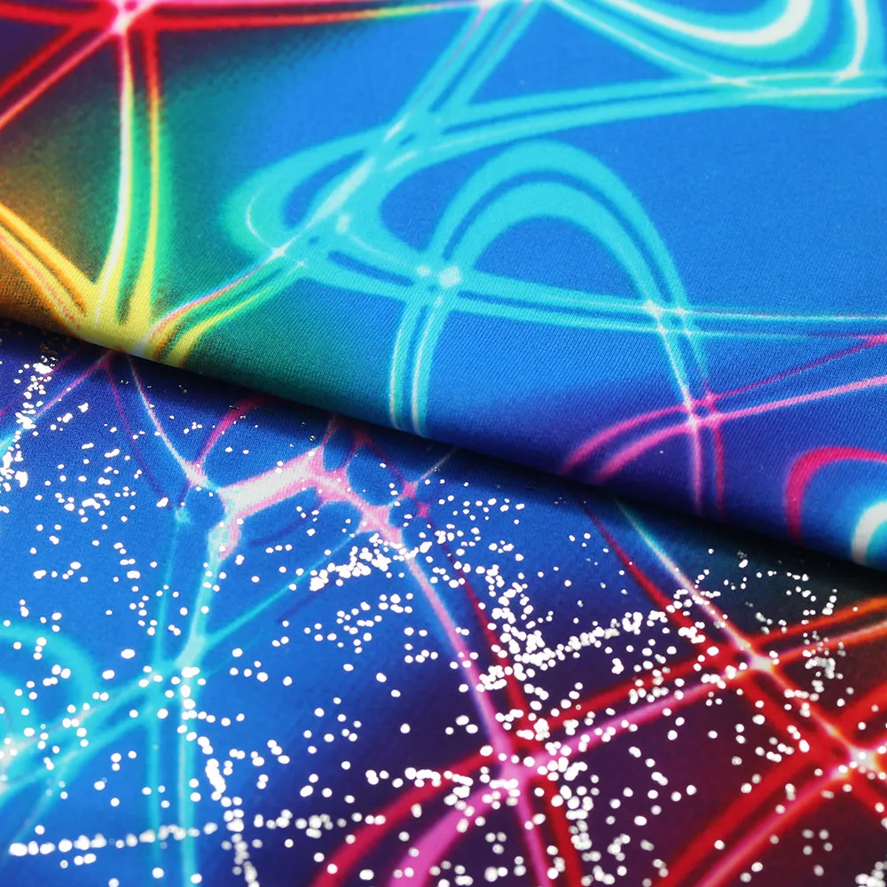 Atomic Circle / Printed Nylon Spandex