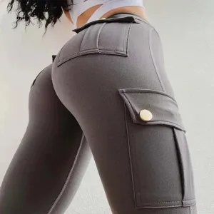 Aurora – TrendVibe Cargo Leggings for Women
