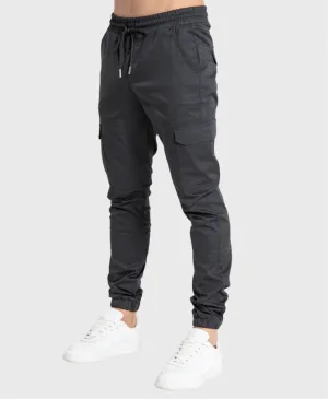 Bee Inspired Rivero Cargo Pants Charcoal