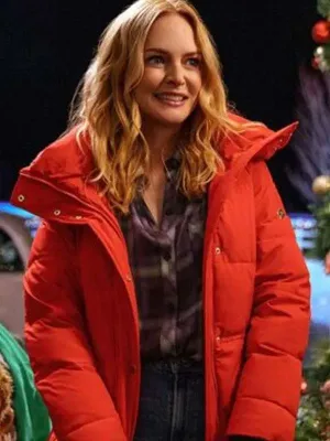 Best Christmas Ever Heather Graham Puffer Jacket