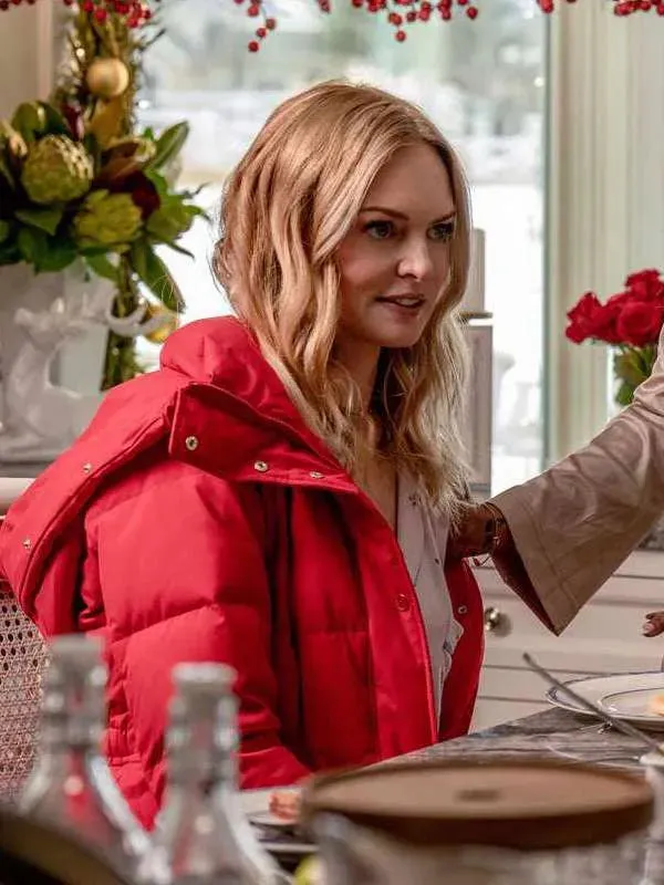 Best Christmas Ever Heather Graham Puffer Jacket