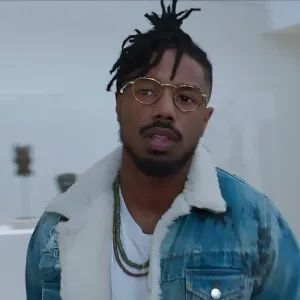 Black Panther Killmonger Denim Jacket