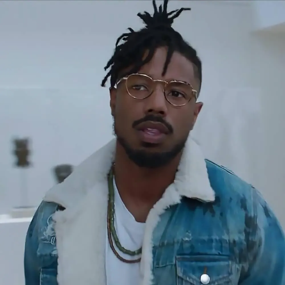 Black Panther Killmonger Denim Jacket