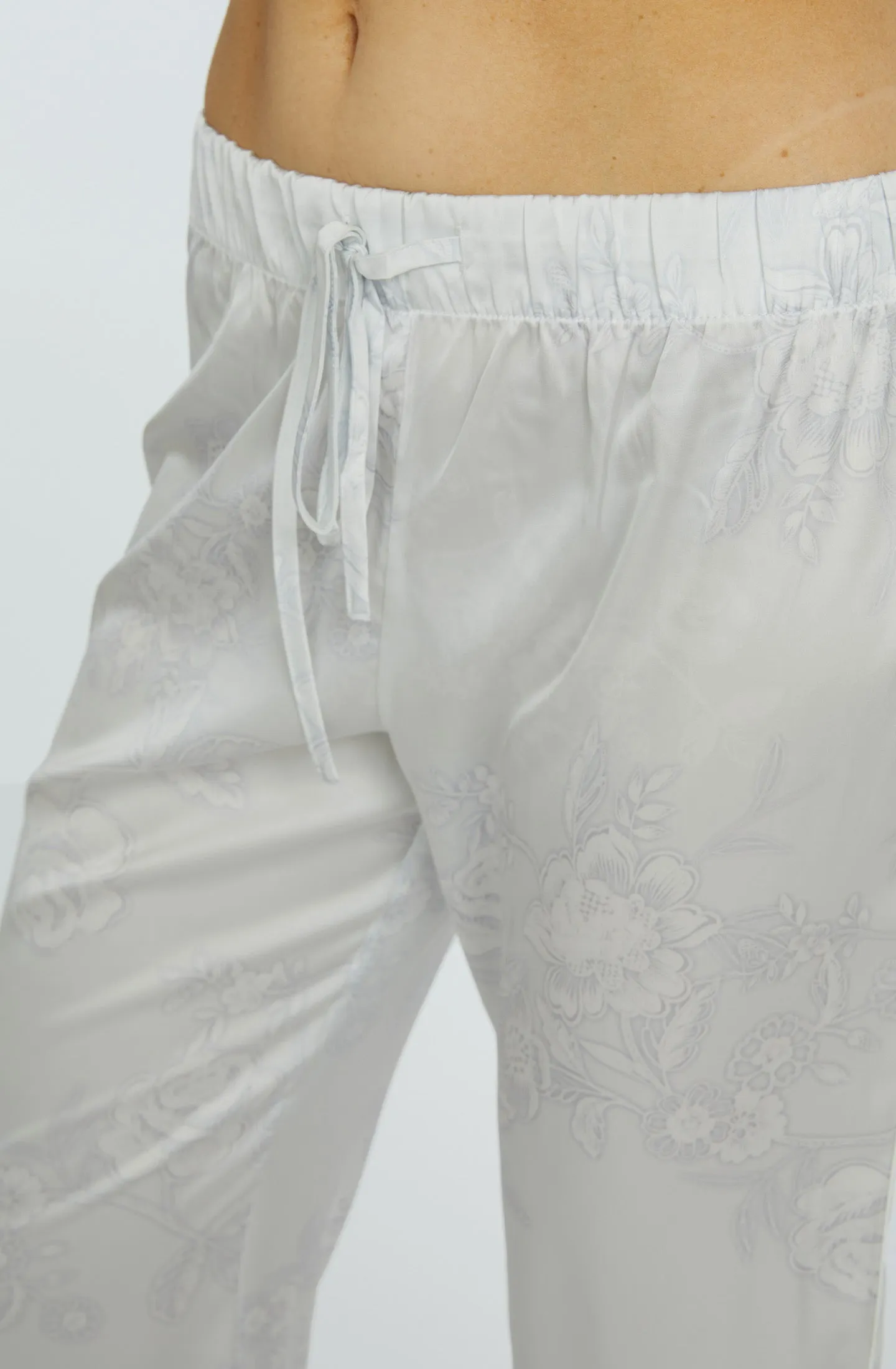 Bliss Angel White Long PJ Set
