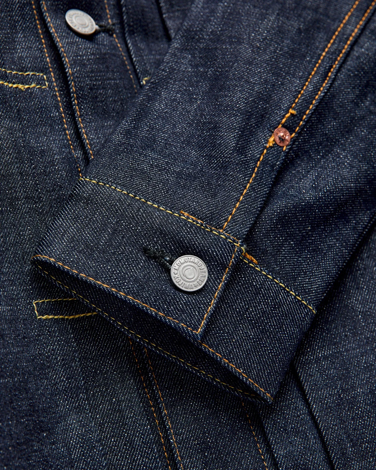 BOM017-J "Grand Indigo" 14oz Selvedge Denim Jacket