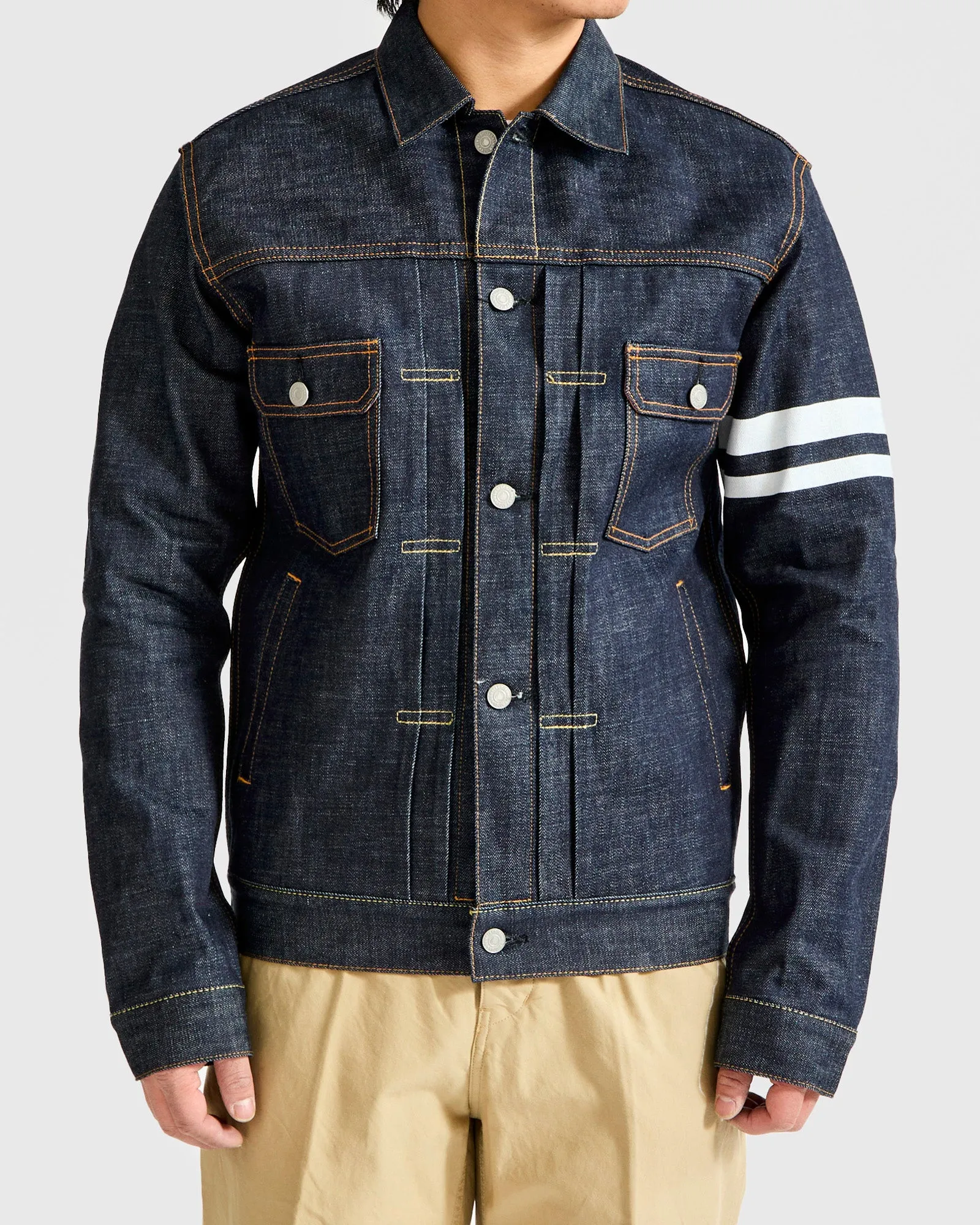 BOM017-J "Grand Indigo" 14oz Selvedge Denim Jacket