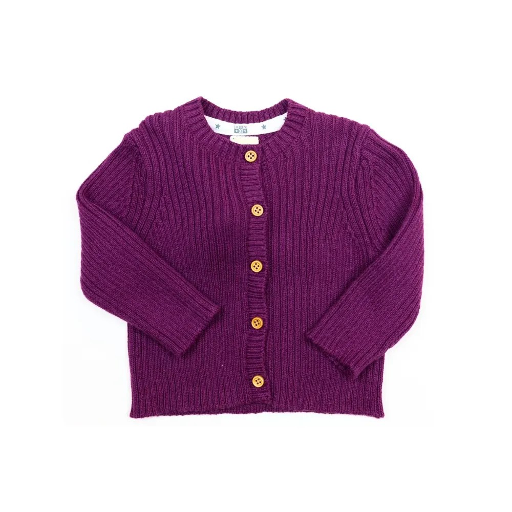 Bonton Mouton Cardigan, Bruyere