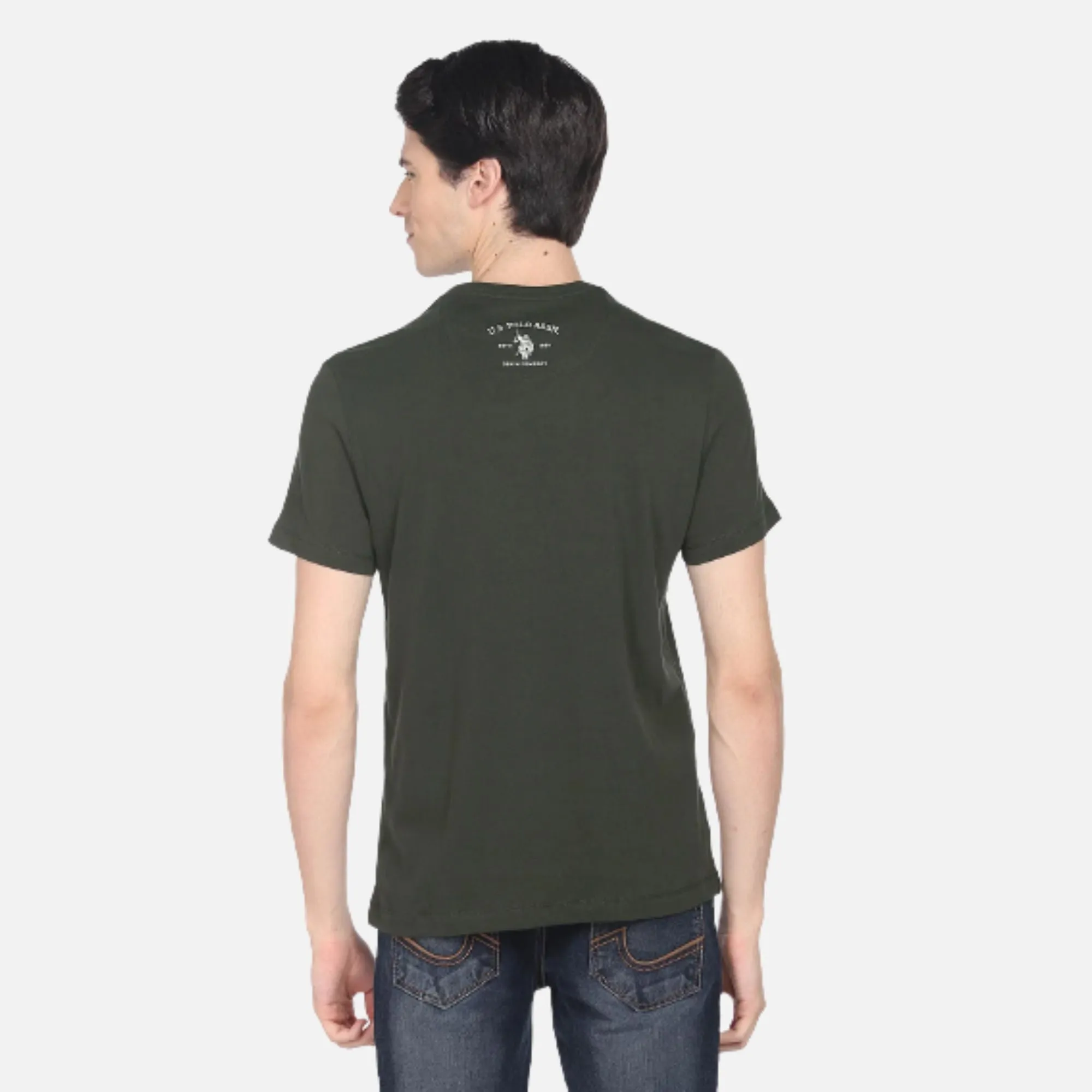 Brand Print Cotton T-Shirt