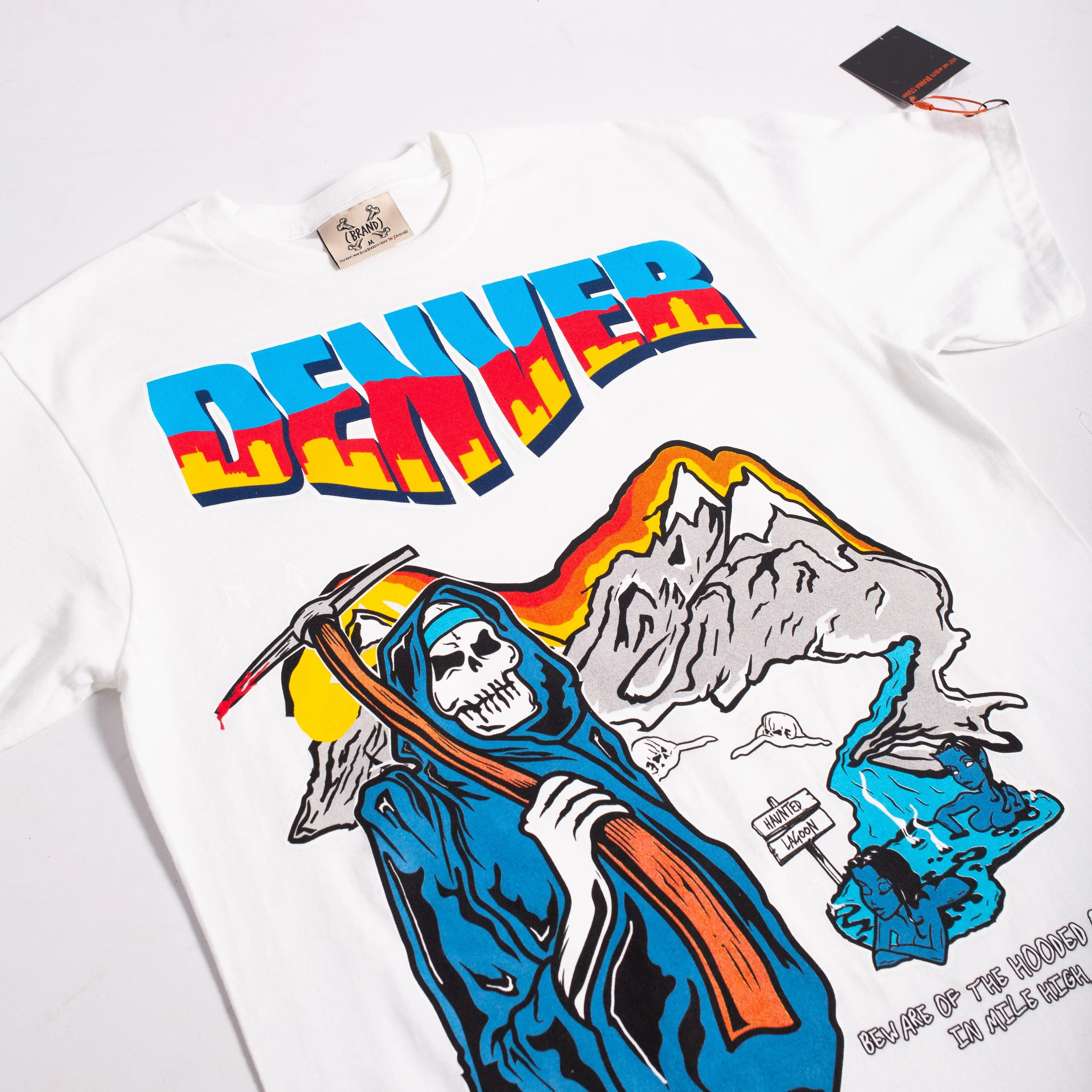 BRAND X DENVER YOUTH TSHIRT (WHITE)