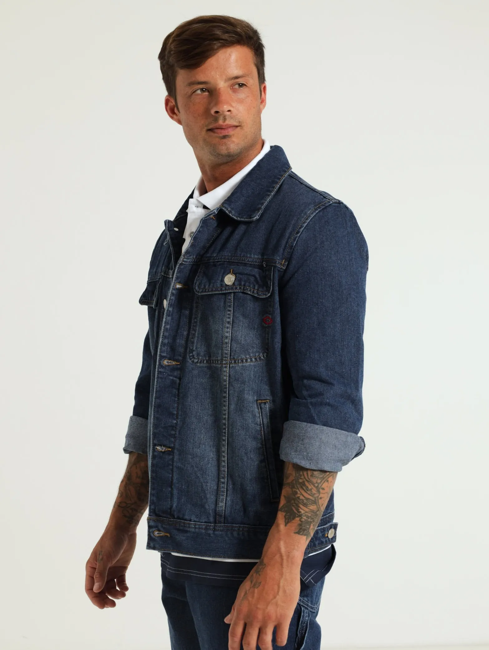 Bryan Denim Jacket - Indigo