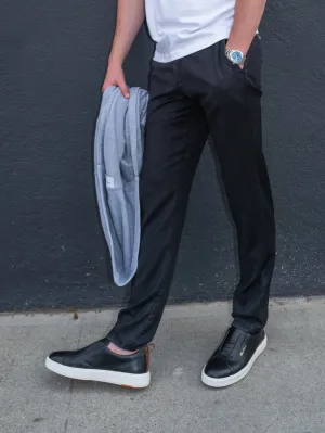 Caracciolo Drawstring Trousers - Faded Black