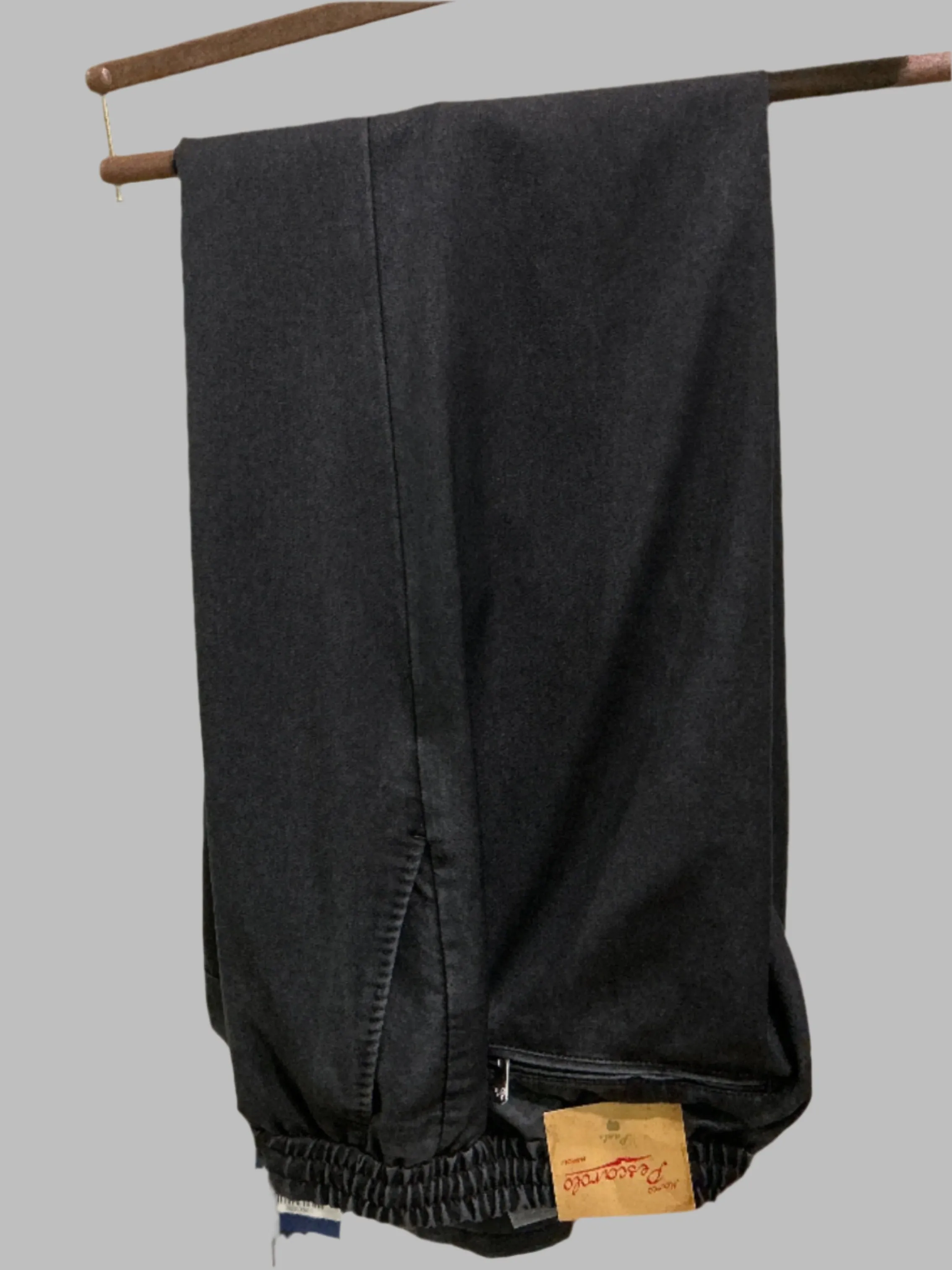 Caracciolo Drawstring Trousers - Faded Black