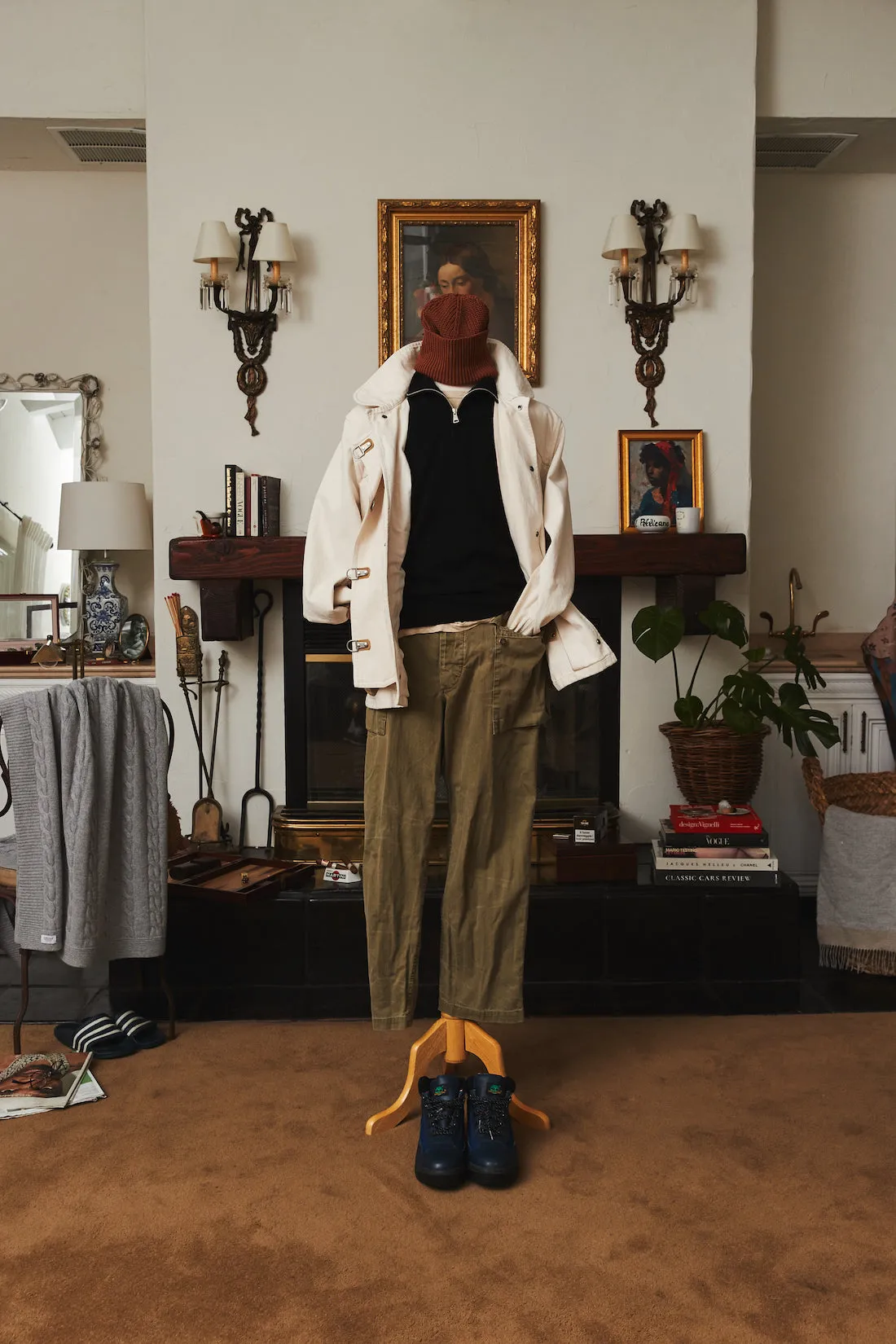 Cashmere Quarter Zip