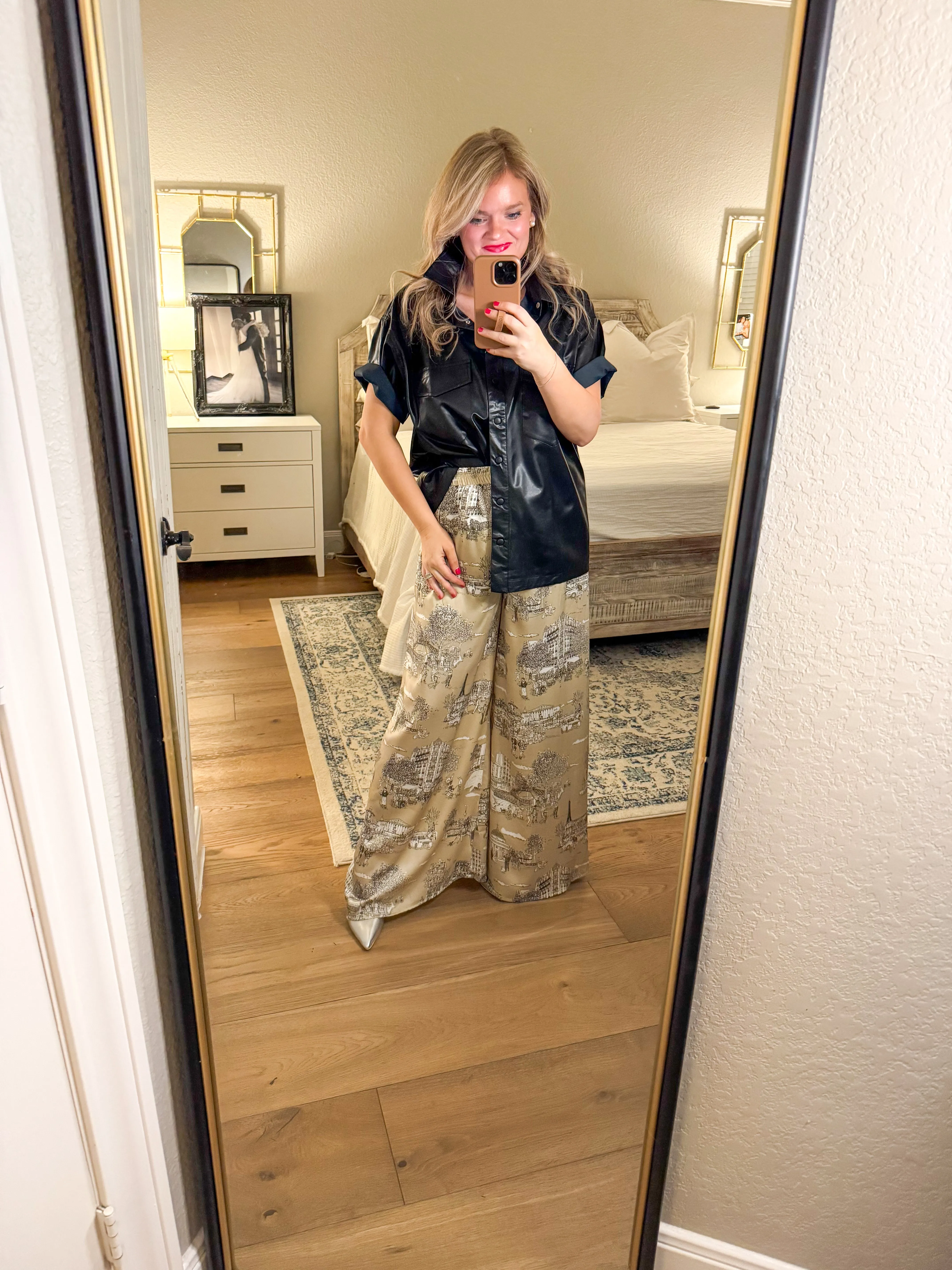 Champagne Toile Pants