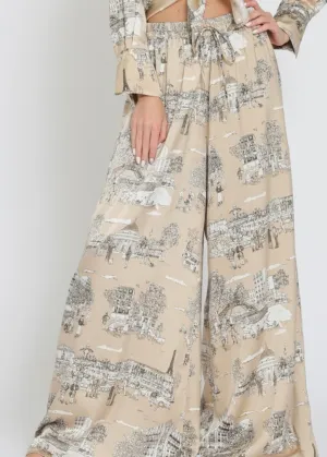Champagne Toile Pants
