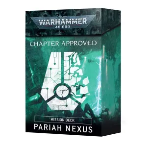 Chapter Approved Pariah Nexus Mission Deck. [ONE PER PERSON]