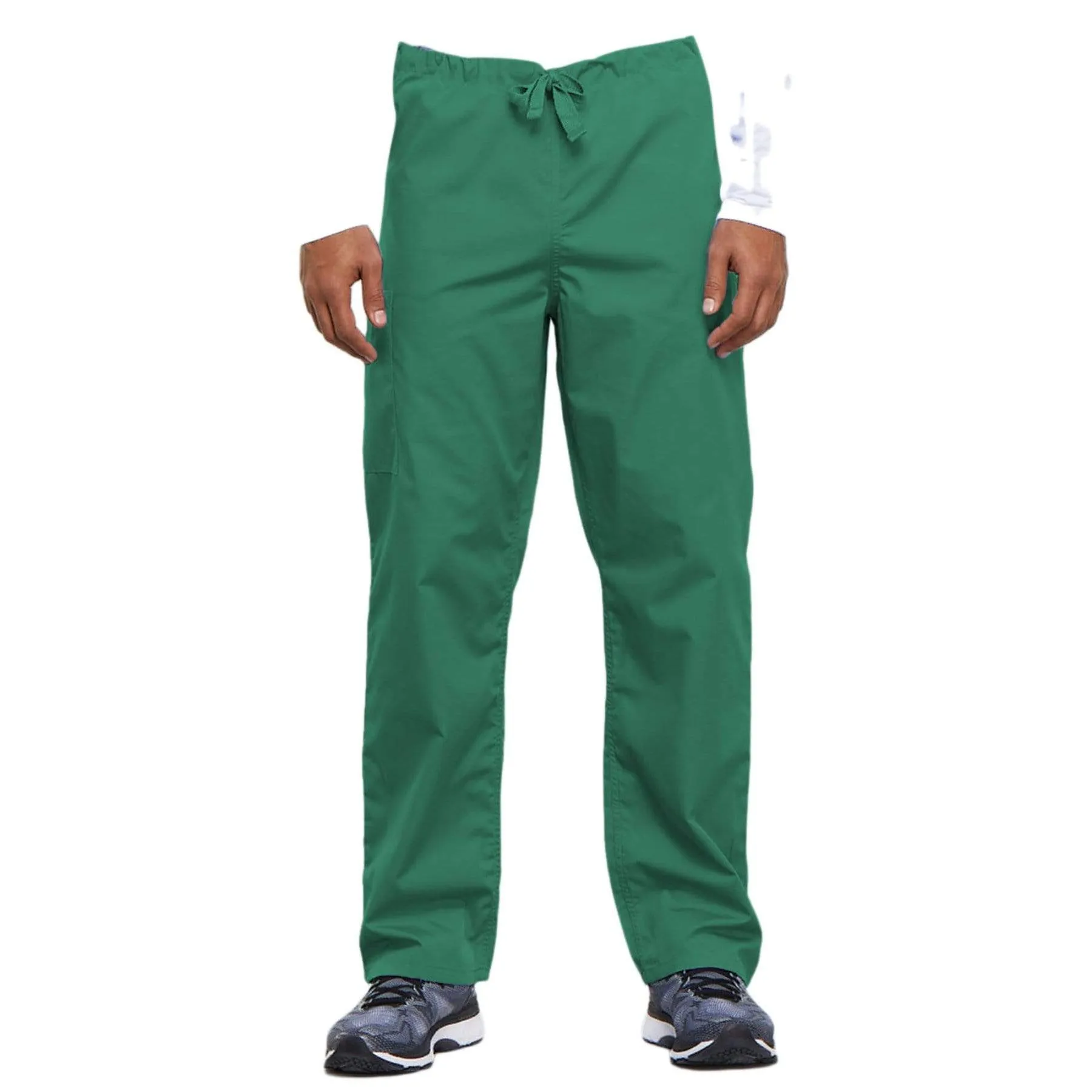 Cherokee Workwear 4100 Scrubs Pants Unisex Drawstring Cargo Surgical Green