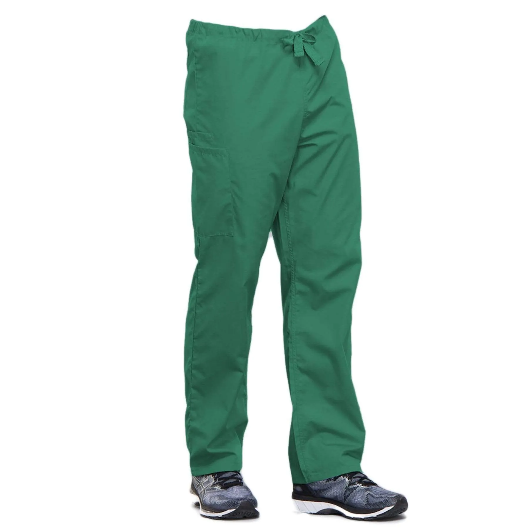 Cherokee Workwear 4100 Scrubs Pants Unisex Drawstring Cargo Surgical Green