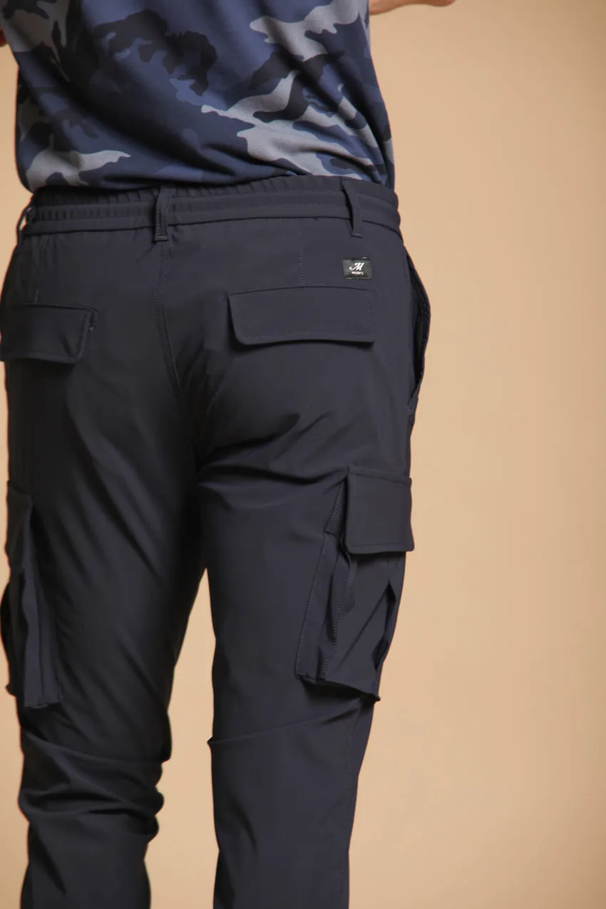 Chile jogger men’s cargo pants in super technical jersey extra sim fit