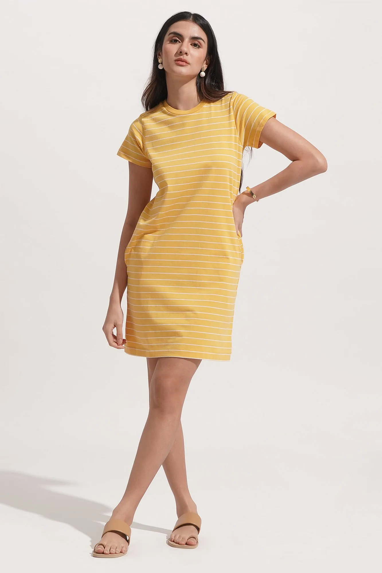Closet Staples Striped Shift Dress
