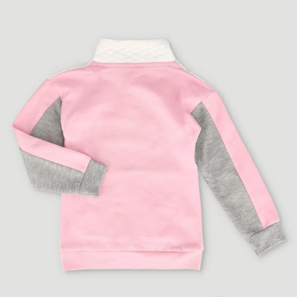 ColourBlock Tracktop With Turtle Neck