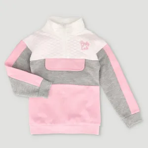 ColourBlock Tracktop With Turtle Neck