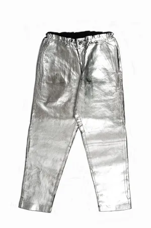 COMME DES GARCONS HOMME PLUS PANTS BLACK SILVER