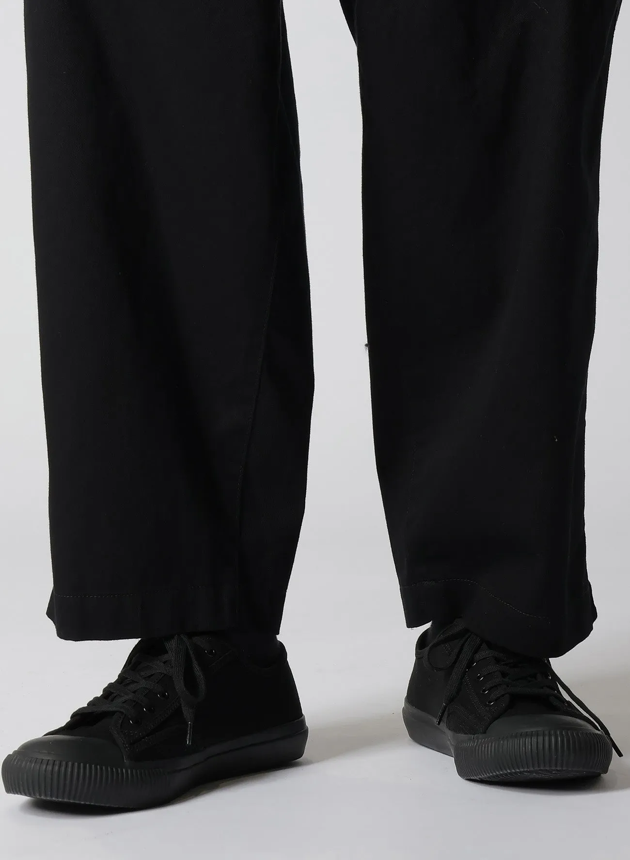 COTTON KATSURAGI HIGH WAIST CARGO PANTS